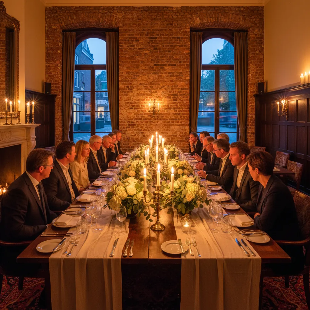 De exclusieve bovenzaal van HEX voor private dining